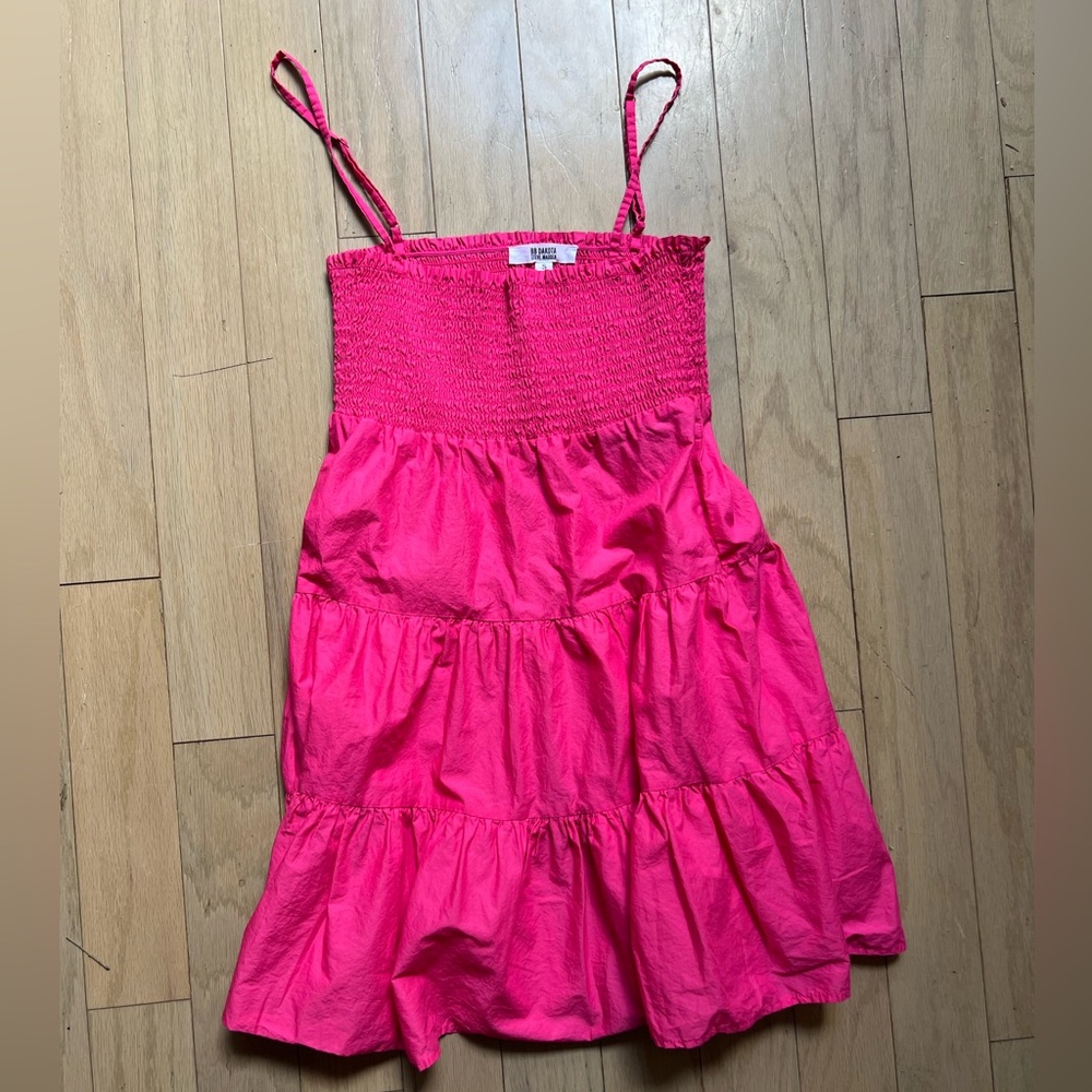 BB Dakotah - Mini Pink Sundress